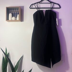 Bnwt liv foster Elegant Black Strapless Dress